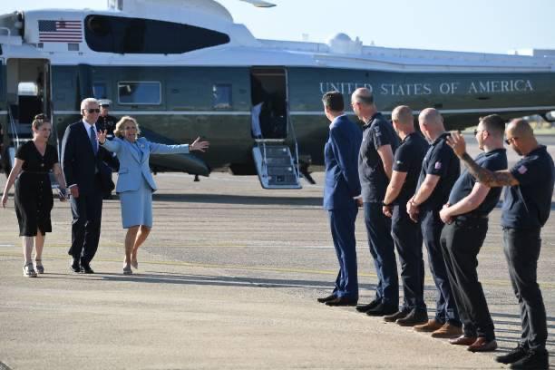 President and Jill Visit 2021